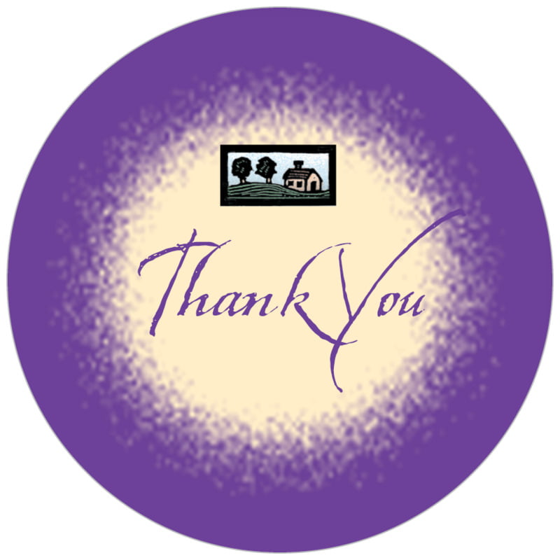 Rustic Home | Custom Sheet Labels | Small Round Labels | Evermine